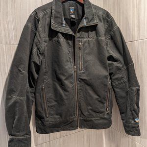 Kuhl "Burr" Outdoor Canvas Shell Jacket - Black